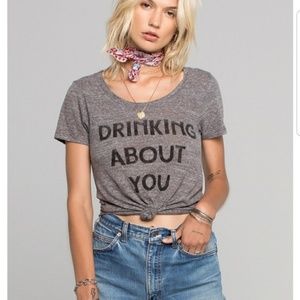 DAYDREAMER Drinking about you Tee Size Small